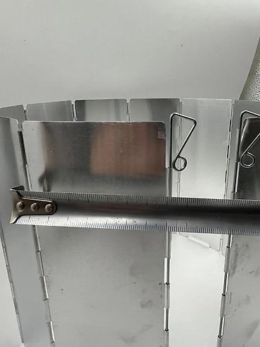 Bağ evi və bağ üçün hər şey: Manqal yanlığı 8.6x24sm xırda Bu portativ alüminium qaz dəmiri — 3