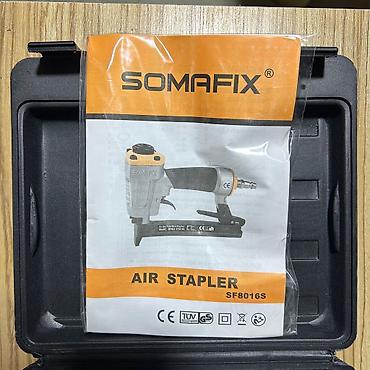 Steplerlər və bərkidici alətlər: SOMAFIX SF8016S – Pnevmatik Ştapel Tapançası - Tip: Air Stapler — 2