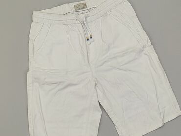 białe spodenki dżinsowe: Krótkie spodenki, Zara, 12 lat, 152, stan - Dobry