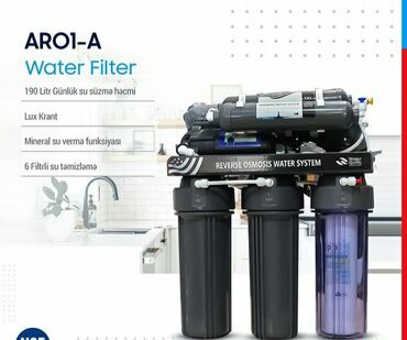 qazli su aparati: 💦"ARO1-A " içməli su filtri ▶️Bakıda en ucuz və keyfiyyətli su