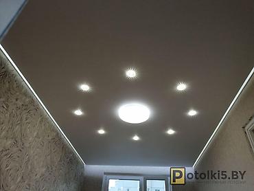 Натяжной потолок: Натяжной потолок Глянцевое, Матовое, 3D потолки Гарантия, Бесплатная консультация, Бесплатный замер — 4