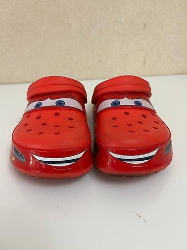 Детская обувь: Детские сабо Crocs x Disney Cars (Молния Маккуин)40-41 размер — 1