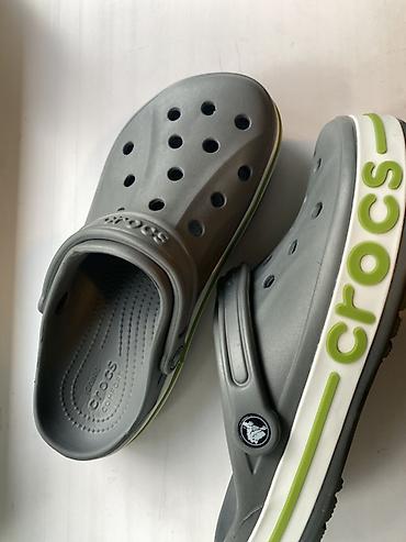 летние мокасины: Сабо, 42, Crocs, Новый, цвет - Серый, Самовывоз, Бесплатная доставка, Платная доставка — 3