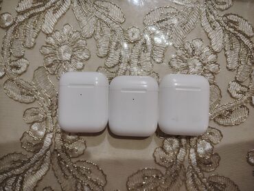 Qulaqcıqlar: İşlənmiş Simsiz (Bluetooth) Qulaqcıqlar, Apple, rəng - Ağ