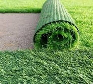 купить искусственный газон в рулонах: Искусственный газон в рулонах - Реалистичная густая ворсистая трава