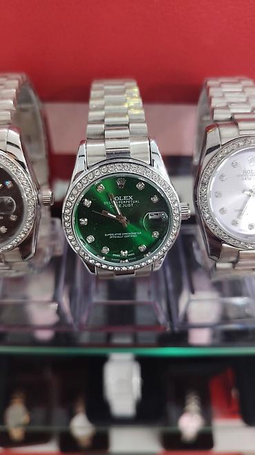 gence saat: Yeni, Qol saatı, Rolex, rəng - Qəhvəyi — 10