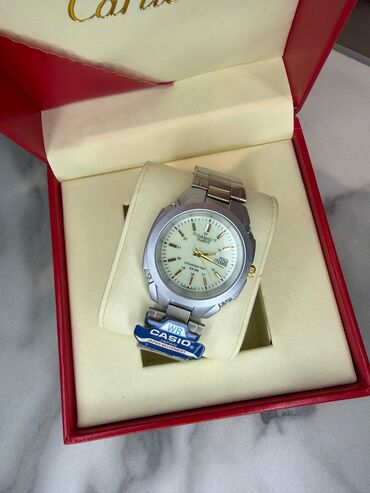 Qol saatları: Yeni, Qol saatı, Casio, rəng - Gümüşü — 1