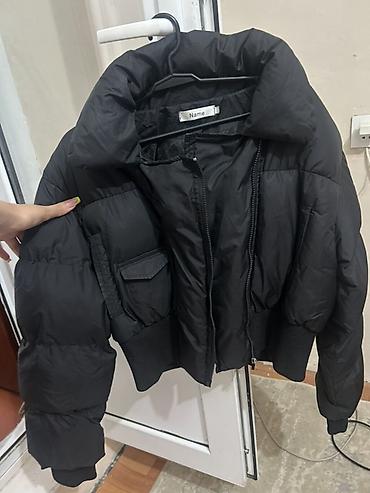 moncler bakı: Qara qısa puffer gödəkçə - Rəng: qara - Model: qısa, oversize — 1