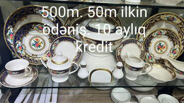 Nahar dəstləri və servizlər: Nahar dəsti, rəng - Ağ — 4