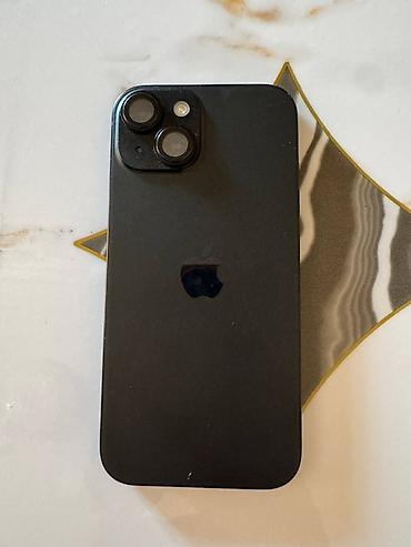 macbook air 15 m2: IPhone 15, Б/у, 128 ГБ, Midnight, Зарядное устройство, Защитное стекло, Чехол, 84 % — 1