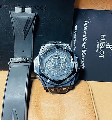 almaniyada saat: Hublot Big Bang Sang Bleu (məhdud seriya) saatı Saat ideal saatdir her — 4