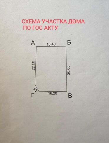 продаю дом ысык ата: 480 соток, Курулуш, Кызыл китеп, Техпаспорт, Белек келишими