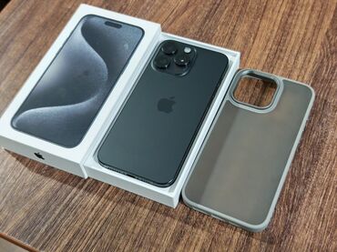 Apple iPhone: Apple iPhone iPhone 15 Pro Max, 256 GB, Black Titanium — 1