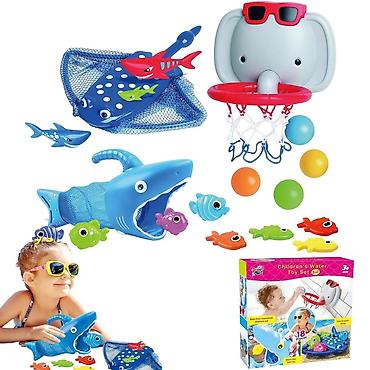 bugaboo cameleon 3: Ajkula 3 u 1 set za kupanje – vodena zabava i učenje kroz igru za decu — 2