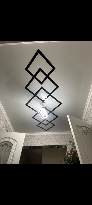 Натяжной потолок: Натяжной потолок Глянцевое, Матовое, 3D потолки Бесплатный замер, Гарантия, Монтаж — 27