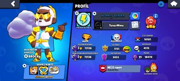 Çadırlar: Brawl Stars hesabı - Nick: TunarMma - Klub: ULTRA LEADER (HE |
