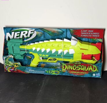 палатки детские: Nerf dinosquad armorstrike blaster: • вращающийся барабан с 8 пулями