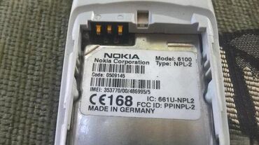Nokia: Nokia 6100 Ispravna . Sim free. Slanje Brzom postom ide na odgovornost — 5