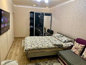 kant flat: 1 комната, 38 м², Бишкек Парк ТРЦ Индивидуалка, 4 этаж, Евроремонт — 1