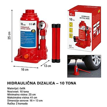 KMT Vrhunska utičnica 2000984 Mehanička makazasta dizalica za