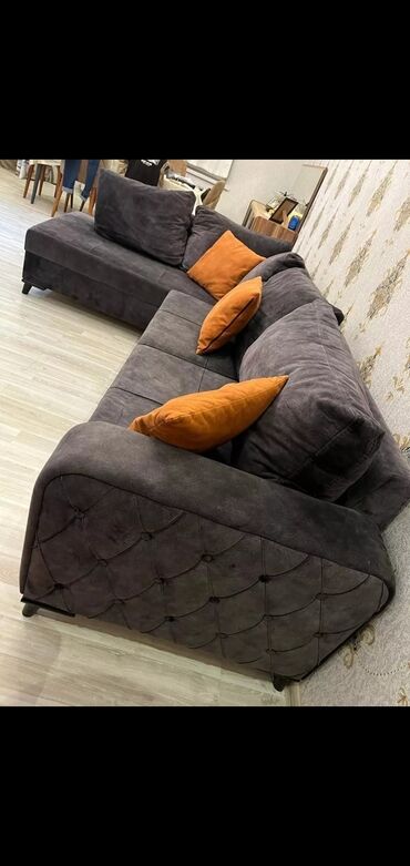 Мебель: Угловой диван, Б/у, Нераскладной, Без подьемного механизма, Нет доставки