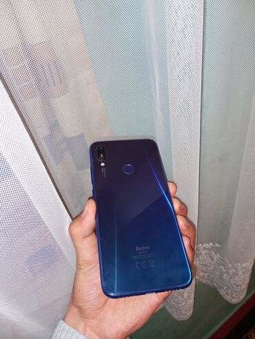 игровые телефоны до 20000: Redmi, Redmi Note 7, Б/у, 64 ГБ, цвет - Голубой, 2 SIM