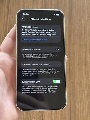 Apple iPhone: IPhone 13 Pro, 256 GB, Gümüşü, Qırıq — 3