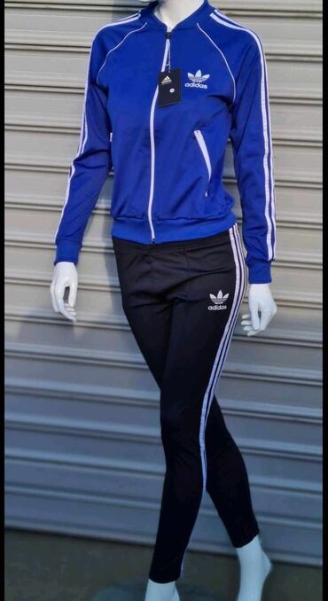 Gornji i donji deo: Adidas, Prugasti, bоја - Svetloplava — 2