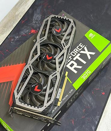 1080 ti: Videokart PNY GeForce RTX 3070, 8 GB, İşlənmiş — 2