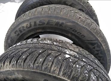 Шины 225 / 65 / R 17, Зимняя шипованная, Б/у, Комплект, Япония, Bridgestone