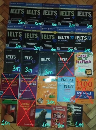 Ucuz qiymətə kitablar satılır. 6-11 sinif dim testləri, test