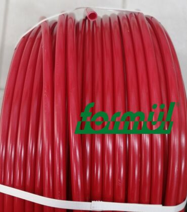 бак для воды купить в баку: Formül markalı qırmızı boru/şlanq rulonu - Material: elastik plastik