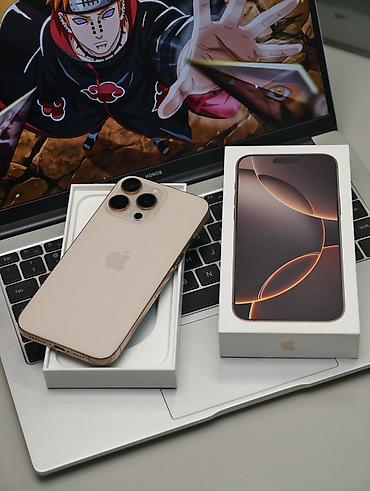 Мобильные телефоны и аксессуары: IPhone 16 Pro Max, Б/у, 256 ГБ, Desert Titanium, Коробка, 90 % — 3