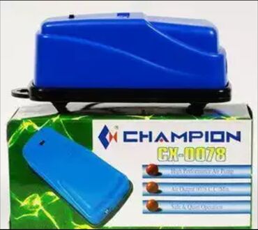 akvarium kompressor: Champion kompressor hava vuran akvariumlar üçün filter, işlek