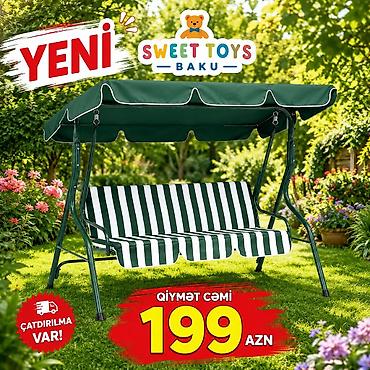 mebel satışı: .🌿 Bağ Yelləncəyi – Yeni! 🌿 Rahat və keyfiyyətli bağ yelləncəyi — 1