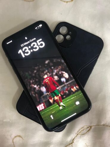 iphone 11 pro islenmis qiymeti: IPhone 11, 64 GB, Qara, Face ID