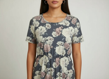 sukienki ludowe allegro: RAINBOW, Women`s dress, size XS