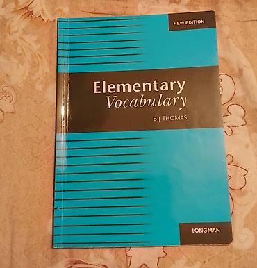 Lüğətlər: Məhsul: Elementary Vocabulary – New Edition (B. J. Thomas), Longman — 1
