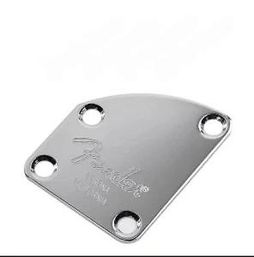 velika gitara: NECK PLATE - ZAKRIVLJENA PLOČICA ZA VRAT FENDER | Slanje po dogovoru — 3