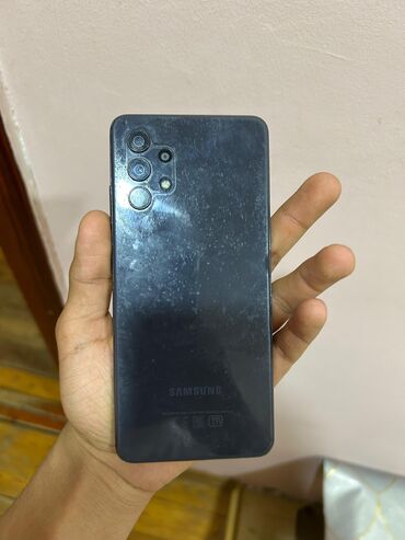 телефон самсунг флай: Samsung Galaxy A32, 128 GB, rəng - Qara, Barmaq izi, Face ID