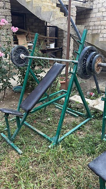 İdman və istirahət: Hamısı biryerde 180 azn. Keyfıyyetlı demırlerle techız olunub.Real — 4