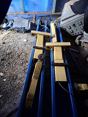 Автосервисное оборудование: Avtomobil üçün 4 sütunlu qaldırıcıya aid sürüşən domkrat platforması — 4