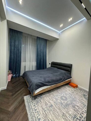 квартира в районе кызыл аскер: 2 комнаты, 90 м², Элитка, 4 этаж, Дизайнерский ремонт