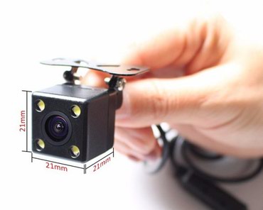 Auto oprema: Auto Kamera Retrovizor Full HD 1080p + Rikverc Kamera DVR snimač — 6