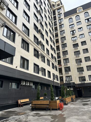 жк нью йорк купить квартиру: 2 бөлмө, 53 кв. м, Элитка, 1 кабат, Дизайнердик ремонт