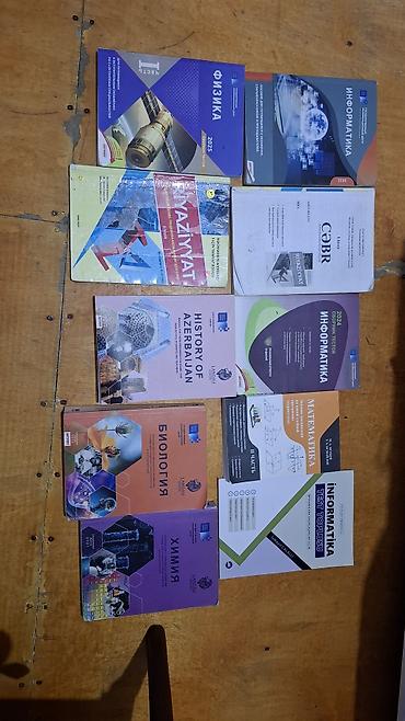 Dərs vəsaitləri və test topluları dəsti Fənlər: - Riyaziyyat (bir
