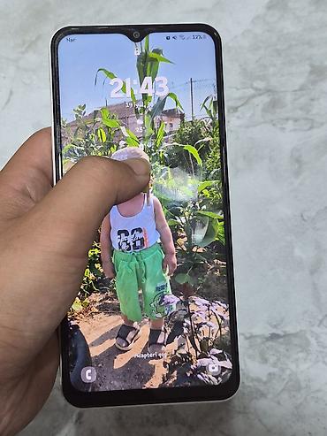 samsung duos mini: Samsung Galaxy A32, 128 GB, rəng - Ağ, Barmaq izi — 3
