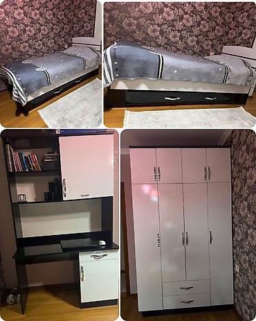 Digər mebel: Zulu*Genc otagi 500 AZN* Hamısı yaxşı vəziyyətdədir. • Çarpayılar: 2 — 1