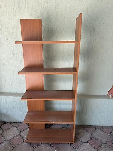 id store: Стеллаж с асимметричными полками - Материал: ЛДСП под древесину — 1