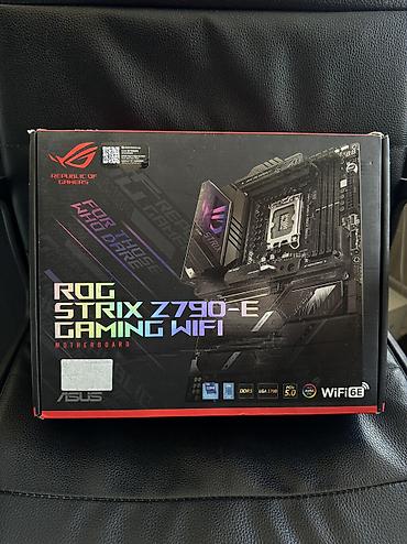 Материнские платы: Материнская плата, Б/у, Asus, LGA1700, ATX, Для ПК — 1